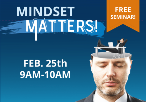 Mindset Matters Free Seminar Banner