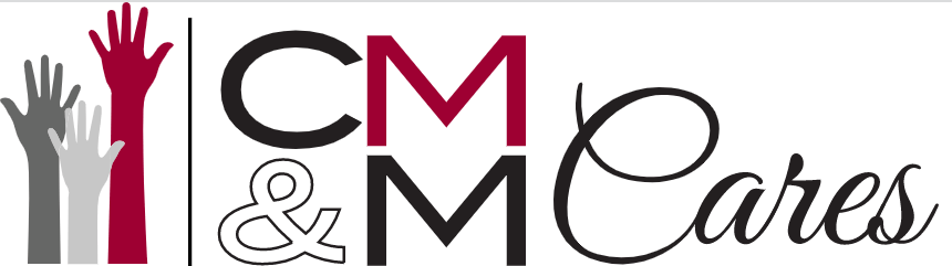 CM and M Cares Logo in Large Size
