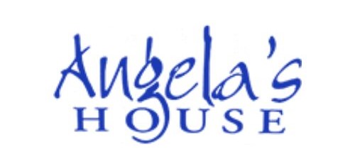 Angelas House Logo on a white background