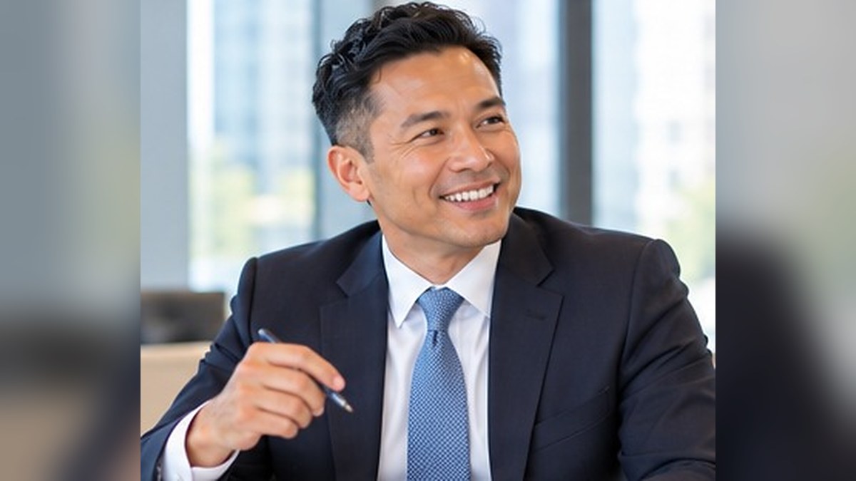 New Law Firm Partner At His Desk During His First Year As Partner